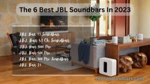 best jbl soundbars